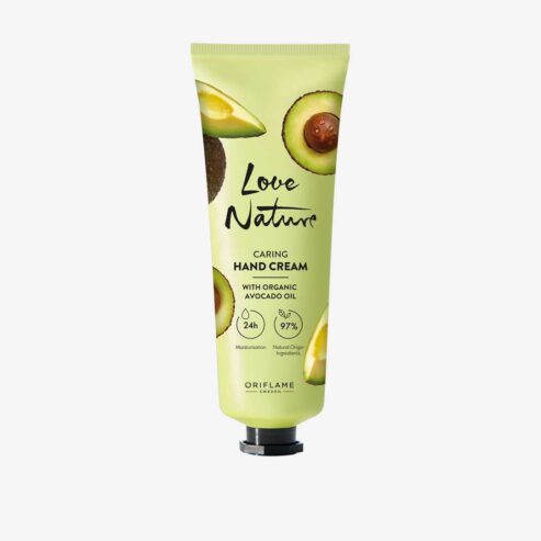 Love Nature – Caring Hand Cream with Organic Avocado Oil