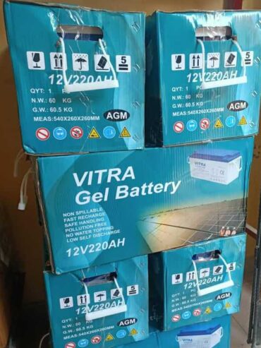 200ah Vitra gel battery