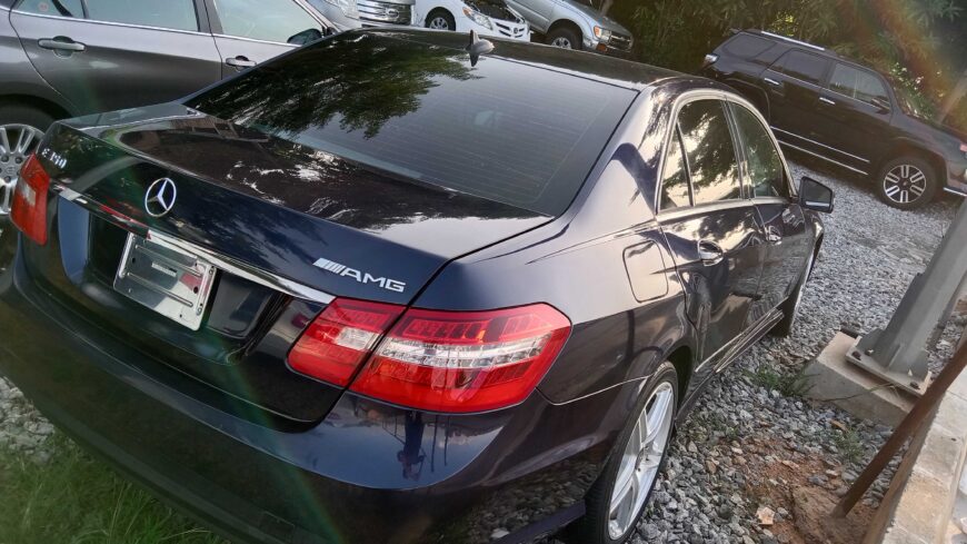 2010 upgraded to 2012 Mercedes Benz E350