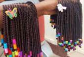 Children Beaded Braid Wigs