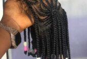 Children Beaded Braid Wigs