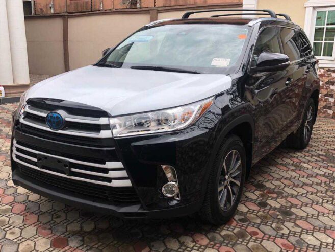 Toyota Highlander XLE 2018 model