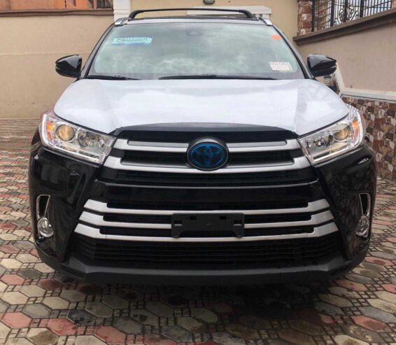 Toyota Highlander XLE 2018 model