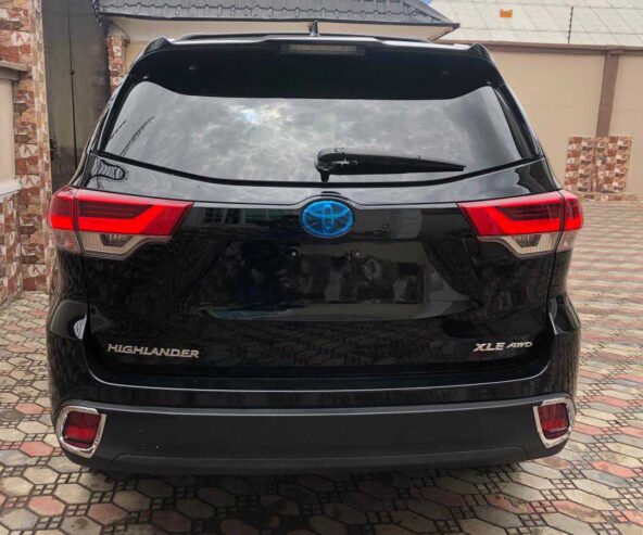 Toyota Highlander XLE 2018 model