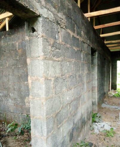 Uncompleted Building For Sale At Ago Iwoye, Very Close to Mi