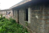 Uncompleted Building For Sale At Ago Iwoye, Very Close to Mi