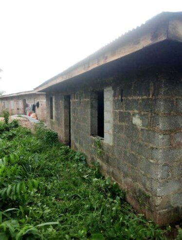 Uncompleted Building For Sale At Ago Iwoye, Very Close to Mi