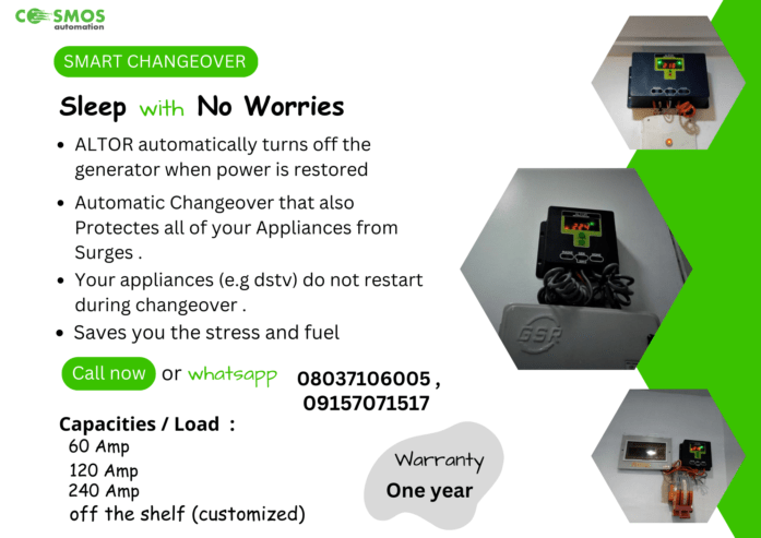 Automatic Changeover/ Transfer switch