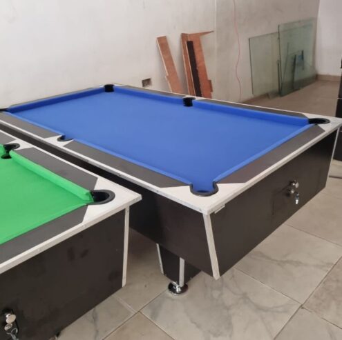 Locally made snooker board