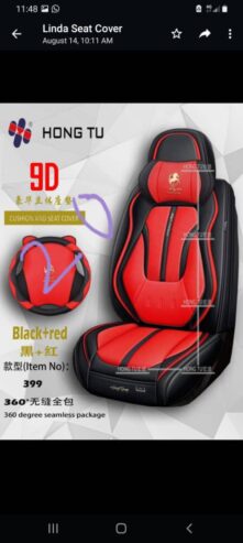 9D seat cover