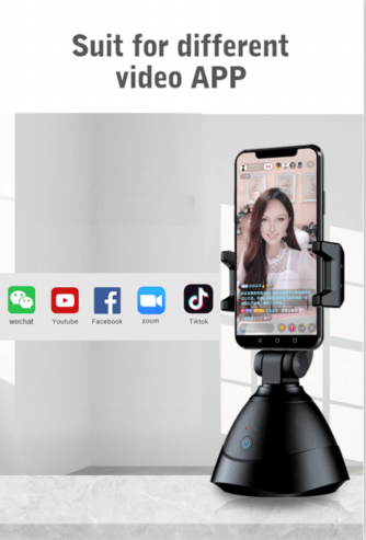 Smart 360° Auto Face And Object Tracking Phone Holder Stand