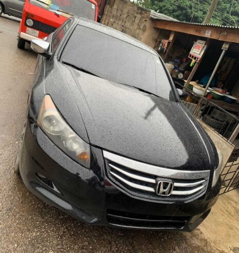 Registered 2009 Honda accord first body