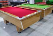 Locally made snooker board