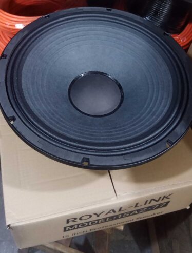 15″ royal Link speakers big magnet