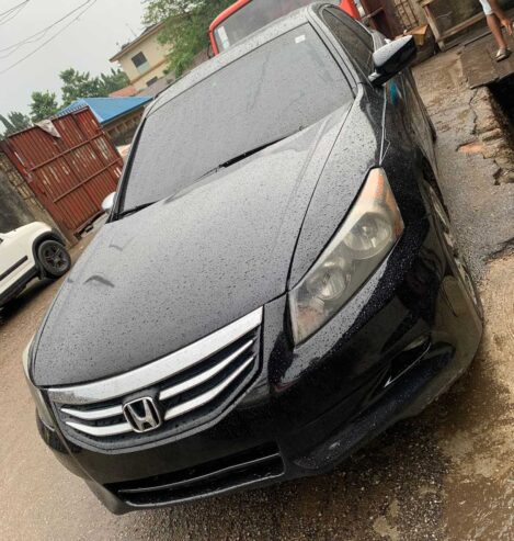 Registered 2009 Honda accord first body