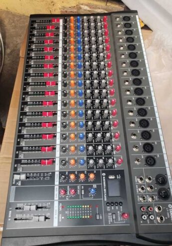 16 channel mixers