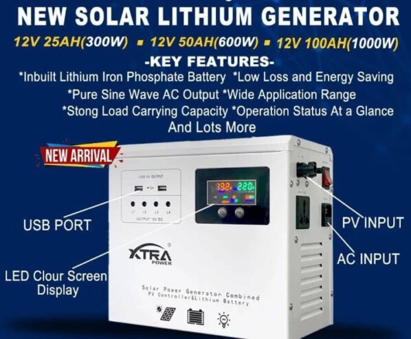 SOLAR LITHIUM GENERATOR