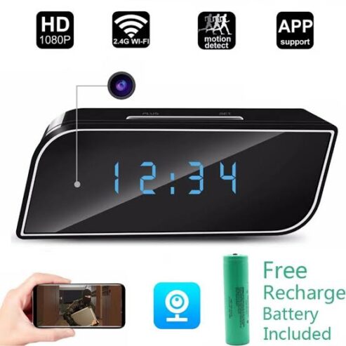 Wifi Camera Digital Clock