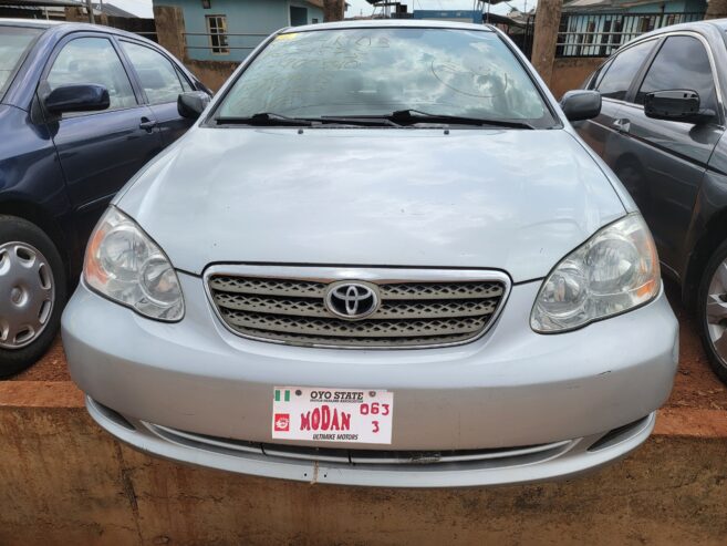 TOYOTA COROLLA 2005 TOKUNBO