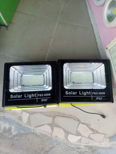 Solar 400w flood light