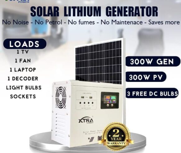 SOLAR LITHIUM GENERATOR