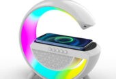 Wireless charging speakers