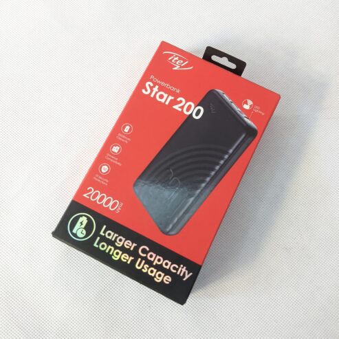 Itel 20000mah Star 200 Torch Power Bank