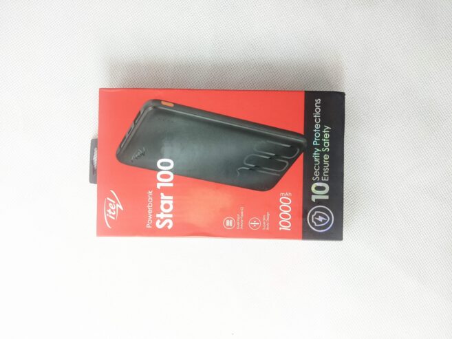 Itel 10000mah Star 100 Torch Power Bank