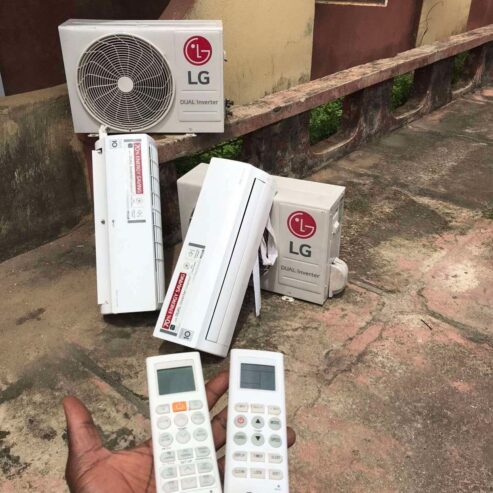 Clean V.Clean 1Hp LG Dual Inverter Air Conditioner #For_Sale