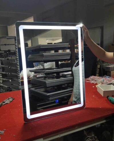 Square LED mirror