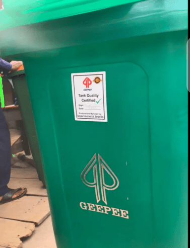 240L GEEPEE waste bin