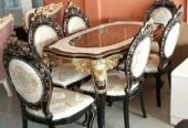 Royal Gaming table with 6 Chairs