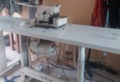 Industrial weaving machine (3) thread