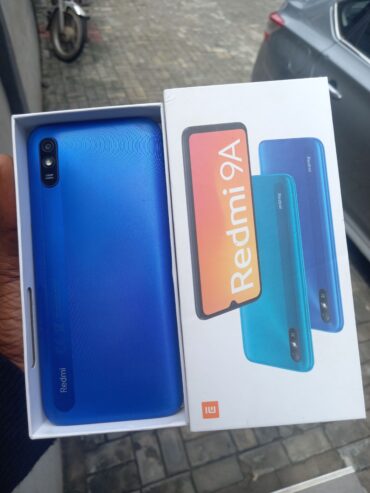 Redmi 9A with 2gb 32gb including carton and receipt