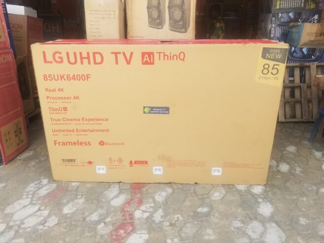 Lg 85 inches smart with bluetooth