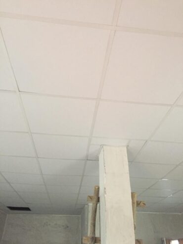 Laminated guysum suspended ceiling