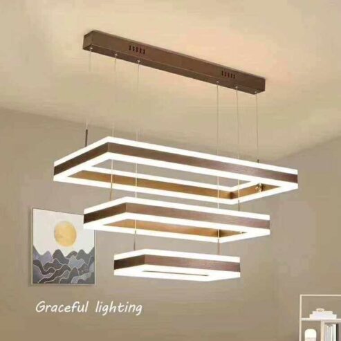 3 step drop chandelier