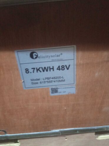 Felicity lithium battery 8.7kwh 48v