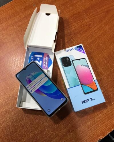 Neatly Used Tecno Pop 7 Pro BF7 4GB/64GB With Pack