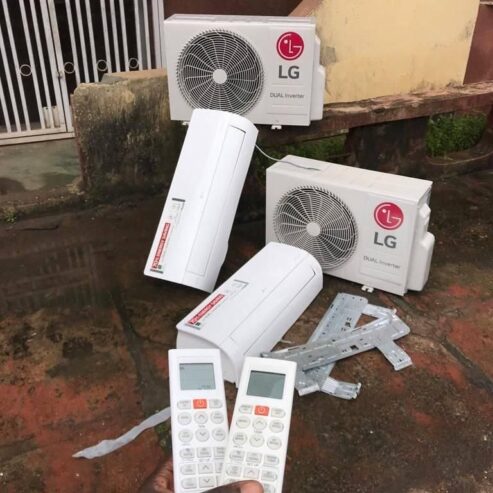 Just 1month Used LG-Dual Inverter Latest Model Ac 1hp and 1.