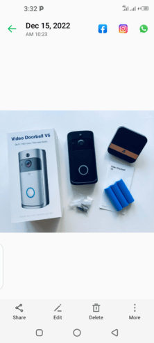 V5 Doorbell Wifi