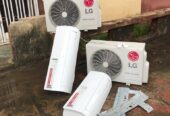 Just 1month Used LG-Dual Inverter Latest Model Ac 1hp and 1.