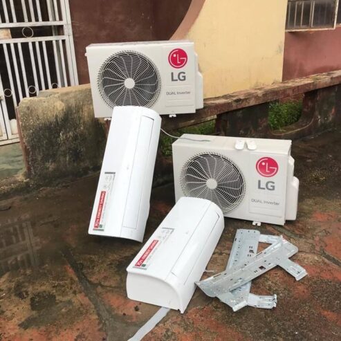 Just 1month Used LG-Dual Inverter Latest Model Ac 1hp and 1.