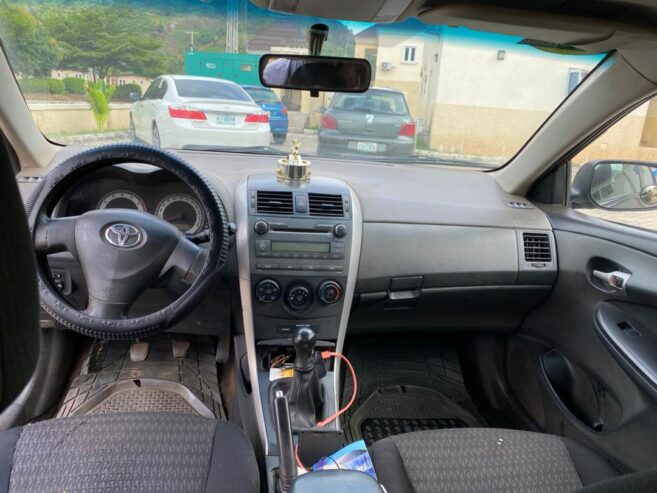 Manual 2009 South African Spec Toyota Corolla