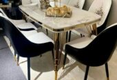 Marble Dinning and chairs