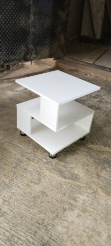 Side stool made with high density fiberboard