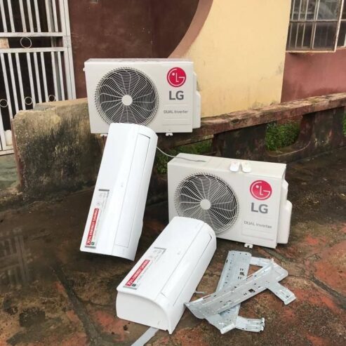 Just 1month Used LG-Dual Inverter Latest Model Ac 1hp and 1.