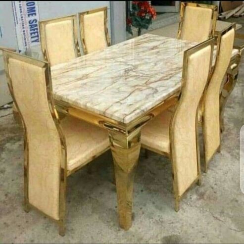 Marble Dinning and chairs