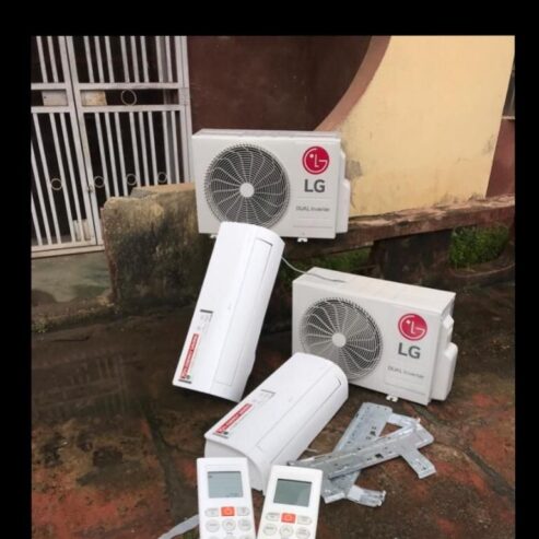 Just 1month Used LG-Dual Inverter Latest Model Ac 1hp and 1.