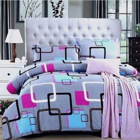 Multi Pattern Bed Sheets With Pillowcases